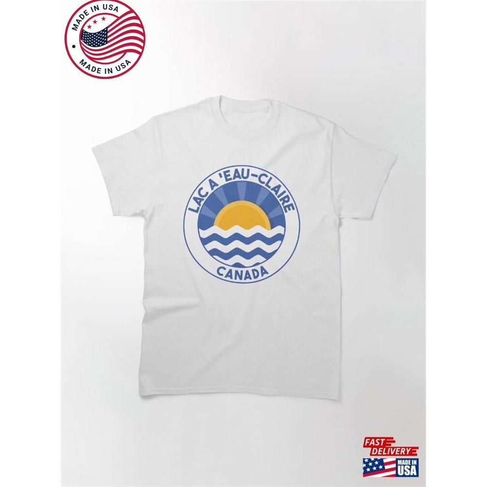 Lac Leau Claire Quebec Canada Classic T-Shirt Unisex